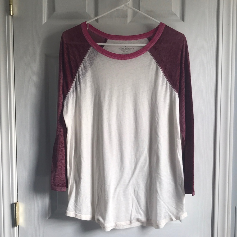 AE baseball top